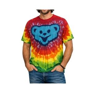 Anvil Grateful Dead Bear Tie Dye T-Shirt Men’s Large